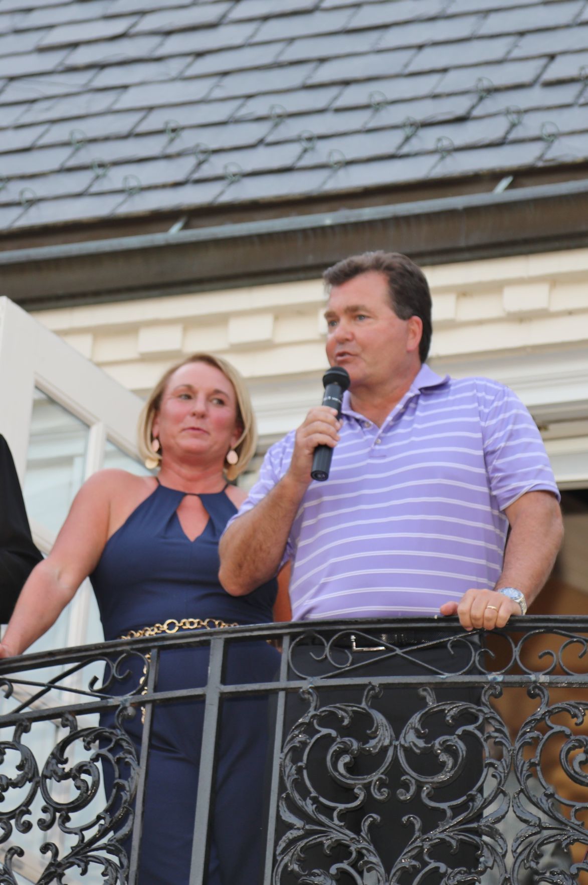 Hostess and Host, Suzie and David Spence